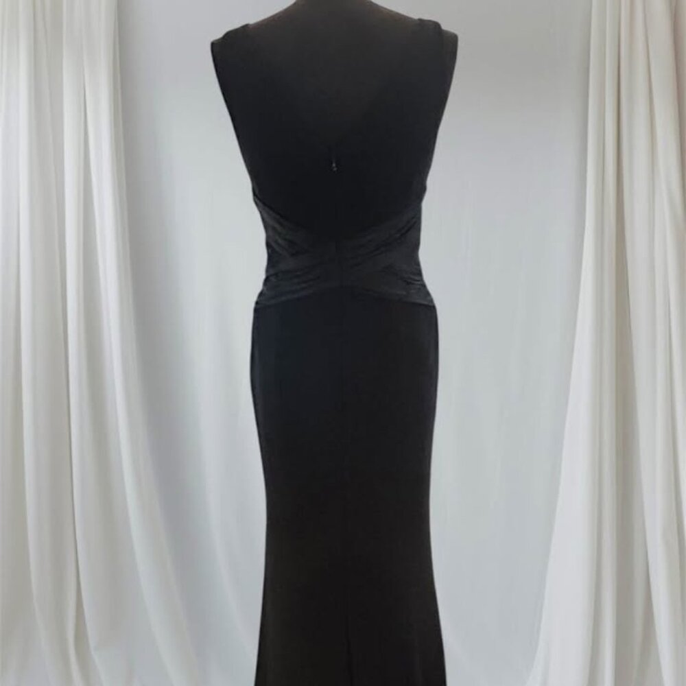 Long Black Sleeveless Dress, size 6
